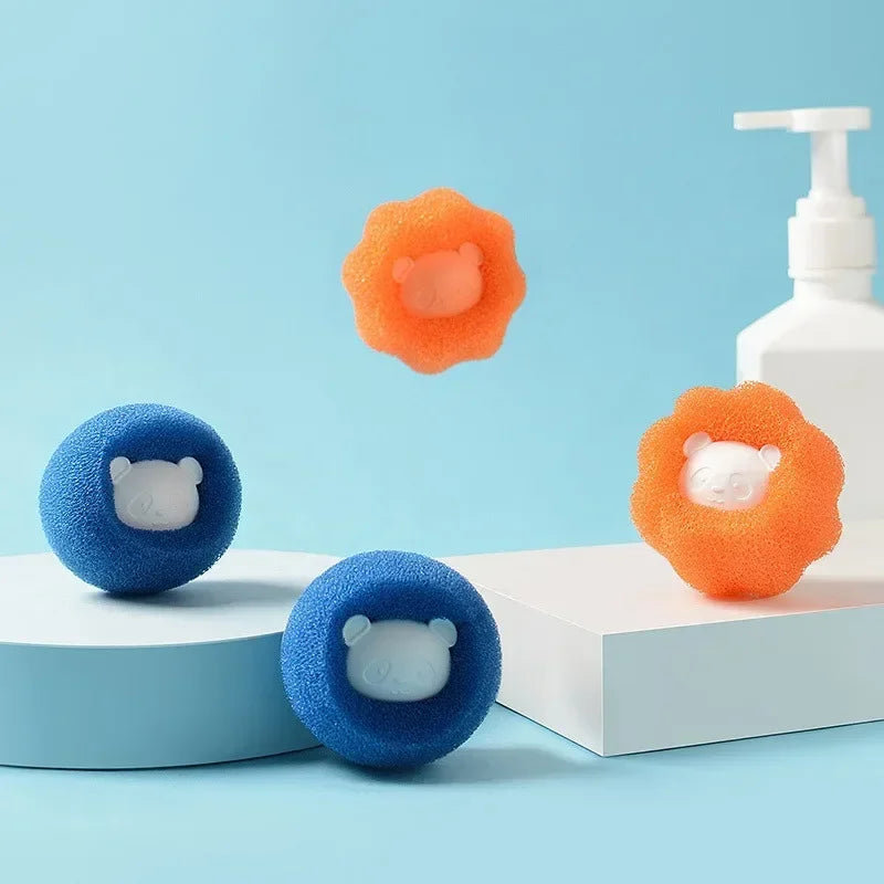 Eco Friendly Laundry Pet Hair Catcher Washing Machine Filter Reusable Fur Lint Remover Ball Home Cleaning Accessory