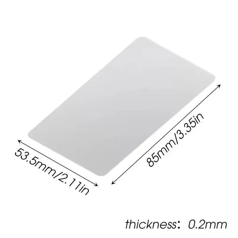 10-100PCS Plastic Card Phone Screen Opener Ultra Thin Flexible Pry Removal Tool Clear Repair Cards for Mobile Tablet LCD Screen