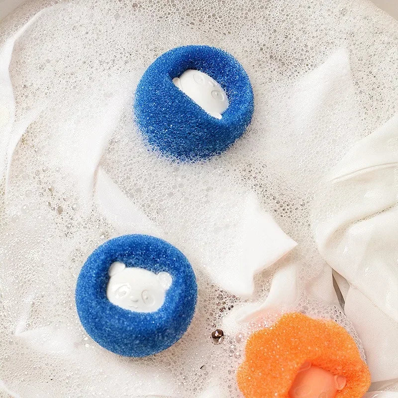 Eco Friendly Laundry Pet Hair Catcher Washing Machine Filter Reusable Fur Lint Remover Ball Home Cleaning Accessory