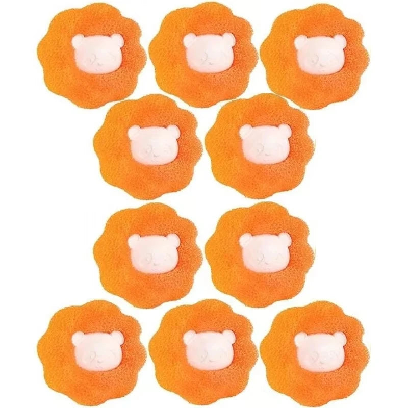 Eco Friendly Laundry Pet Hair Catcher Washing Machine Filter Reusable Fur Lint Remover Ball Home Cleaning Accessory