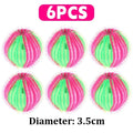 30/6pcs Magic Laundry Balls Hair Catcher Cleaning Balls Reusable Washing Machine Fur Stain Removal Filter Dirty Collection Tools